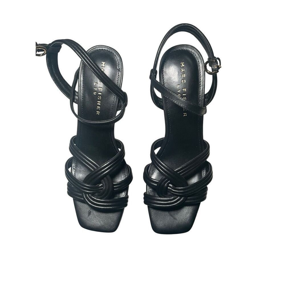 Marc fisher LTD | Cairo 100MM Leather Platform Sandals - Picture 2 of 5